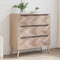 vidaXL - Finori - Finori - Dressoir - Lusk - 03A - 80x38,5x87 - cm - sonoma - eikenkleurig
