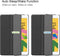 Just in Case 7571717 - Hoes voor iPad 10.2 - Kunstleer en TPU - Zwart