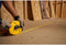 STANLEY Landmeter Fiberglas 30m - 12.7mm - Schokvast en UV-bestendig - Geel
