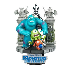 Beast Kingdom D-Stage 128DX - PVC Diorama Mike & Sulley - Monsters University (14 cm)