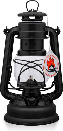Feuerhand Stormlantaarn Baby special 276 - Mat zwart - 13.5x15x26.5cm - Modern
