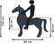 MY PONY, rijdend speelgoed unicorn van ROLLZONE ®, 4 - 10 jaar (MP2022-M) | Kinder Hobbelpaard