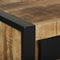 vidaXL - Telefoonstandaard - 40x40x80 - cm - Massief - Ruw - Houten - Mango
