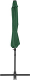 vidaXL - Parasol - met - draagbare - voet - groen