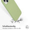 Accezz iPhone 15 - Liquid Silicone Backcover - Schokabsorberend - Groen