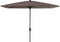 Madison Parasol Round Corner 280x280 cm - Taupe