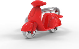 Metalmorphose Scooter Sleutelhanger Design Cadeau Accessoire- Rood