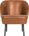 BePureHome Vogue Fauteuil - Recycle Leer - Cognac - 69x57x70