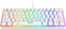 HXSJ V700 - Bedrade Gaming Toetsenbord - RGB - 61 Toetsen - QWERTY - Wit