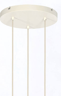 Light & Living Hanglamp Bisho - 3-Lamps - Crème