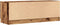 vidaXL - Tv-meubel - 102x35x36,5 - cm - bewerkt - hout - oud - houtkleurig