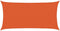 vidaXL - Zonnezeil - 160 - g/m² - rechthoekig - 3x6 - m - HDPE - oranje