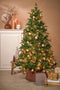 House of Seasons Kerstboommand - H26 x Ø55 cm - Wilgentakken - Bruin