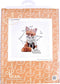 Thea Gouverneur - Borduurpakket met telpatroon - 744A - Voorgesorteerde DMC Garens - Hey There Foxy Lady - Aida - 31 cm x 30 cm - DIY Kit