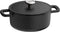 LEO Kookpot antikleef met deksel Phantom - Ø 24x11cm - Zwart - PFAS-vrij