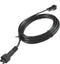 Garden Lights - Verlengkabel - 12V - 2m - IP44 - zwart