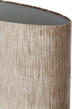 Light & Living - kap - Flair - bruin - textiel - E27 - 3530949