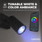 Ledvion - Smart RGB+CCT GU10 LED Spot - Dimbaar - 4,9W - 345L - Wifi - Alexa & Google Home