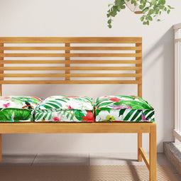 vidaXL - Ligbedkussens - 2 - stuks - Tropisch - Jungle - 40x40x8 - cm - Oxford - Stof