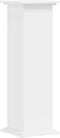 vidaXL - Plantenstandaard - 33x33x100 - cm - bewerkt - hout - wit