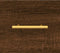 vidaXL - Salontafel - 102x50x40 - cm - bewerkt - hout - bruin - eikenkleur
