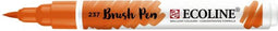 Brushpen Talens Ecoline 237 donkeroranje - 3 stuks