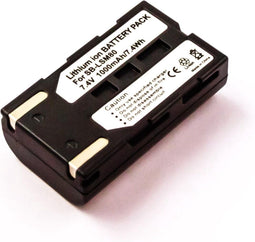 Battery similar SAMSUNG SB-LSM80, Li-ion, 7,4V, 1000mAh, 7,4Wh