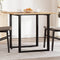 vidaXL - Tafelblad - vierkant - 90x90x2 - cm - massief - acaciahout