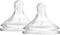 Dr. Brown's Options+ - Anti-colic Flesspeen Fase 2 - Borstvormig ontwerp - (2 stuks)