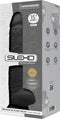 SILEXD - Realistische XXL Dildo - 38 x 7 cm - Zwart