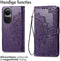 iMoshion Hoesje Geschikt voor Oppo Reno 10 Pro / Reno 10 Hoesje Met Pasjeshouder - iMoshion Mandala Bookcase - Paars