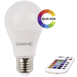 LM Led E27 6W RGBW + FB