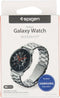 Spigen Modern Fit - Bandje voor Samsung Galaxy Watch (46 mm) - RVS - Silver