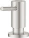 GROHE Cosmopolitan Zeepdispenser - 500ml - SuperSteel - Grijs