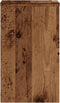 vidaXL - Plantenstandaards - 2 - st - 30x30x50 - cm - bewerkt - hout - oud - houtkleurig