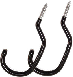 Ophanghakenset / Plafondhakenset Edge - zwart