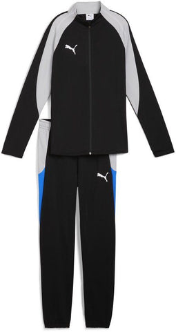 PUMA individualBLAZE - Trainingspak Dames - Volledige ritssluiting - PUMA Black-PUMA White-Cool Light Gray