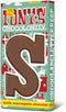 Tony's Chocolonely Chocolade Letter S - Melk Marsepein Chocoladeletter - Schoencadeautjes Sinterklaas - Sint Cadeau - 180 Gram Fairtrade Belgische Chocola