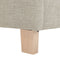 SENNEZ - Tweepersoonsbed - Beige - 180 x 200 cm - Polyester