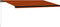 vidaXL - Luifel - handmatig - uittrekbaar - met - LED - 600x300 - cm - oranje - en - bruin
