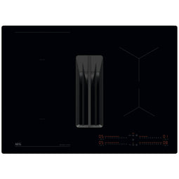 AEG NCH74B01CB - Inductiekookplaat - 70cm - 4 zones - A+ - Recirculatie - H²H - Afgeronde rand