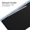 imoshion Tablet Hoes - Geschikt voor Samsung Galaxy Tab S9 11.0 inch - Trifold Hardcase Bookcase - Lichtblauw