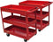 vidaXL - Gereedschapstrolley - 100 - kg - rood