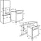 Inventum IMC4535GT - Inbouw combimagnetron - 50L - 5 magnetronstanden - 13 automatische kookprogramma's - 4 combinatiestanden