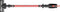 TurboTronic CF8 - Stofzuiger - Roestvrij Staal - Zwart/Rood