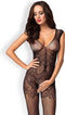 Obsessive Bodystocking F234 - Erotische Body - One size - Zwart