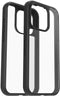 OtterBox React Series - Soft case - Antimicrobiële coating - Transparant zwart (iPhone 15 Pro)