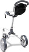 Big Max IQ 2.0 - 3-wiel golftrolley - stijlvol en gebruiksvriendelijk - zwart