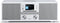 Technisat DIGITRADIO 650 - Digitale hifi-radio met DAB+ FM CD en Bluetooth - Wit/Zilver