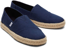 TOMS Shoes ALPARGATA ROPE 2.0 - Instappers - Uitneembaar voetbed - Blauw - Maat 46